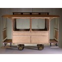 Bausatz Decauville Personenwagen, 2 Fenster, 32mm Spurweite (7/8th  1:13,3)