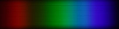 Spektrum einer Aurora Flatfield-Leuchtfolie