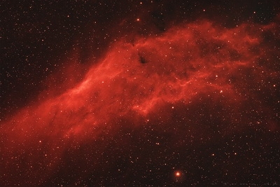 California Nebula with Astronomik ProPlanet 642BP
